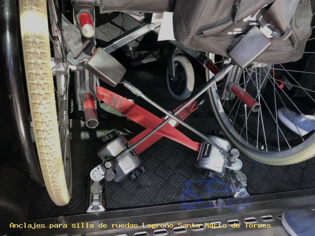Anclaje silla de ruedas Logroño Santa Marta de Tormes